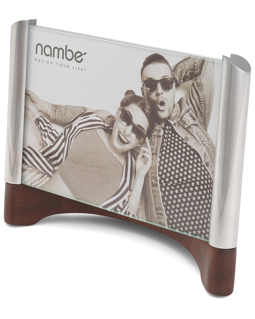 Shop Nambe Nambé Sky View 4x6 Frame In Silver