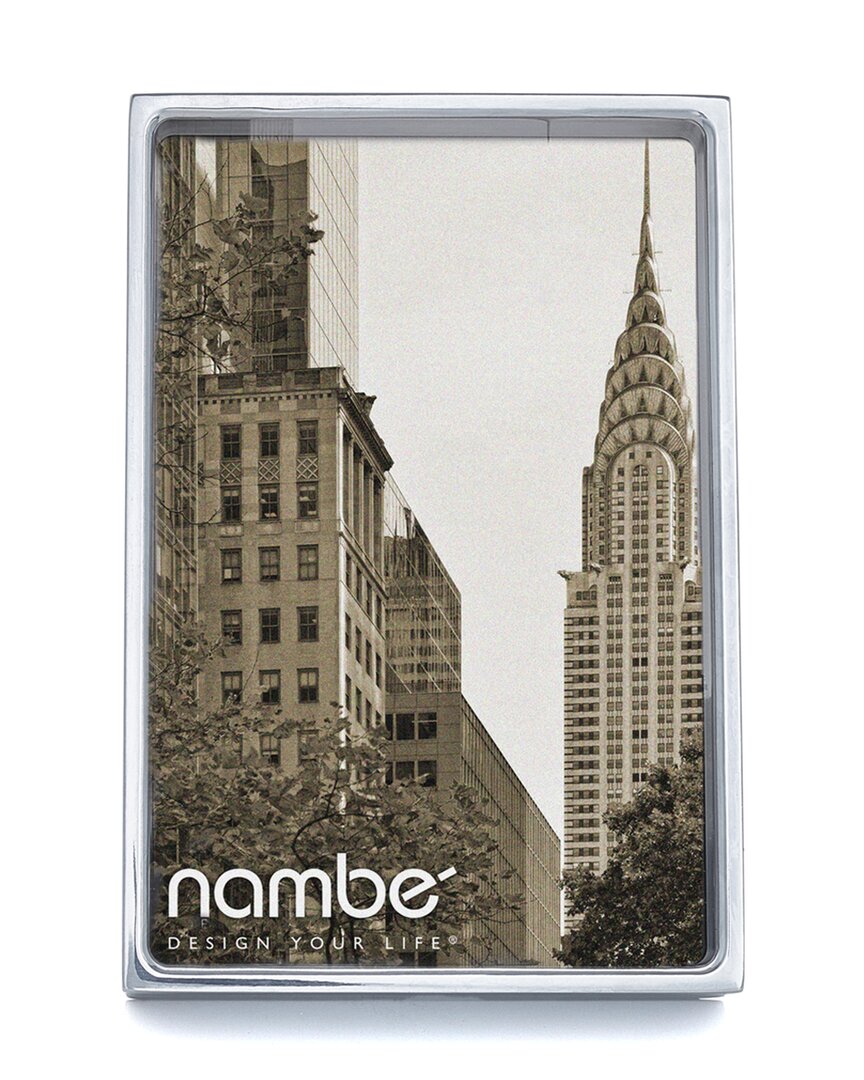 Shop Nambe Nambé Treso 4x6 Frame In Silver
