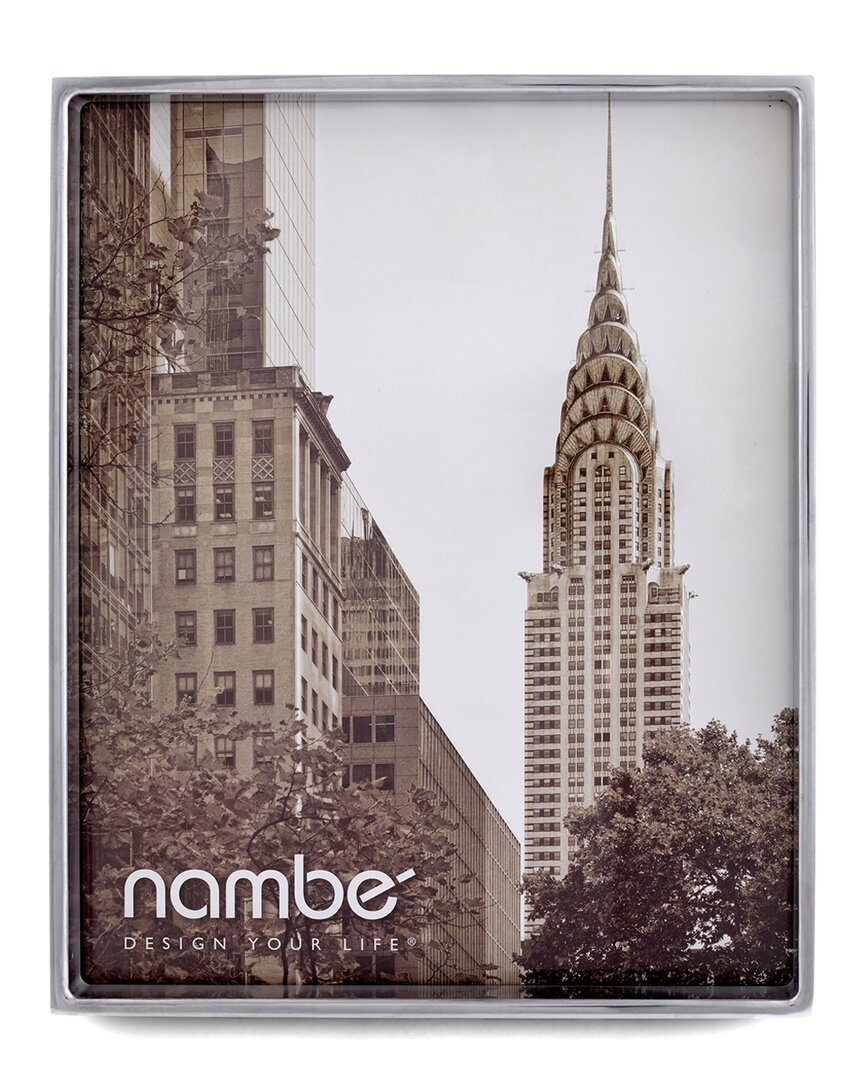 Shop Nambe Nambé Treso 8x10 Frame In Silver