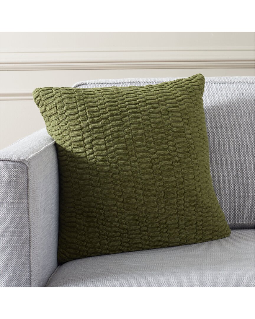 Safavieh Mari 18x18in Pillow In Green