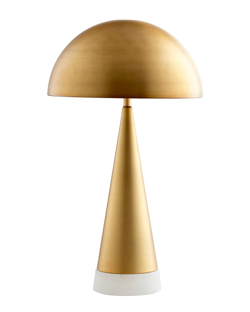 Shop Cyan Design Acropolis Table Lamp In Brass