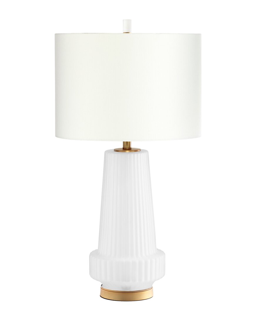Shop Cyan Design Mila Table Lamp In Brass