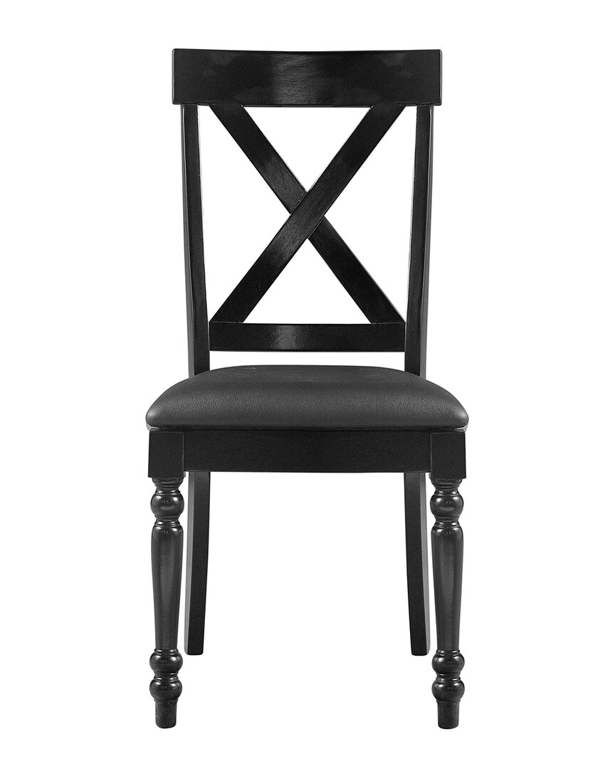 Camden Isle Set Of 2 Philippe Dining Chair In Black