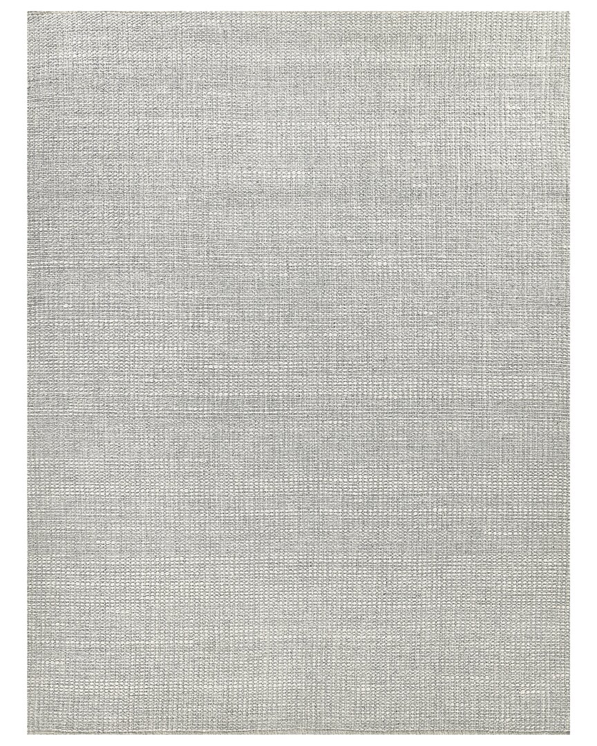 Exquisite Rugs Ferrus Hand-woven Rug In Silver
