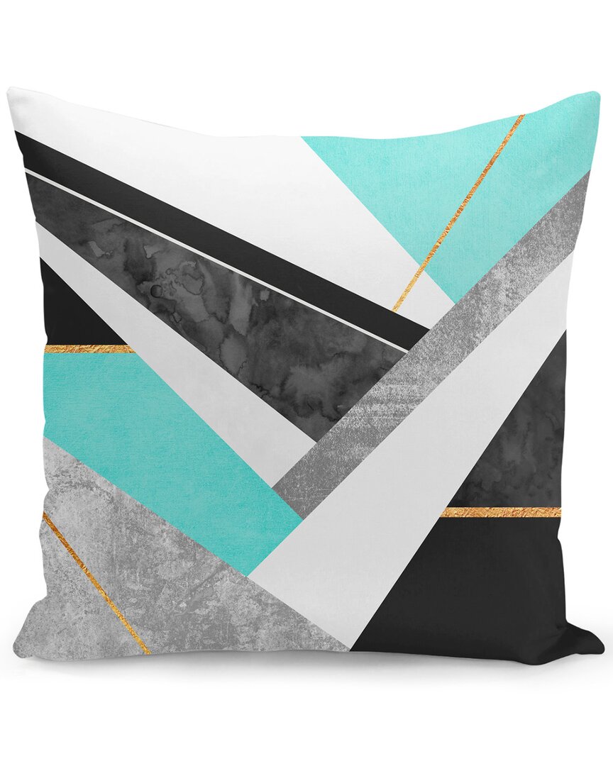 Curioos Lines & Layers 2 Pillow In Black