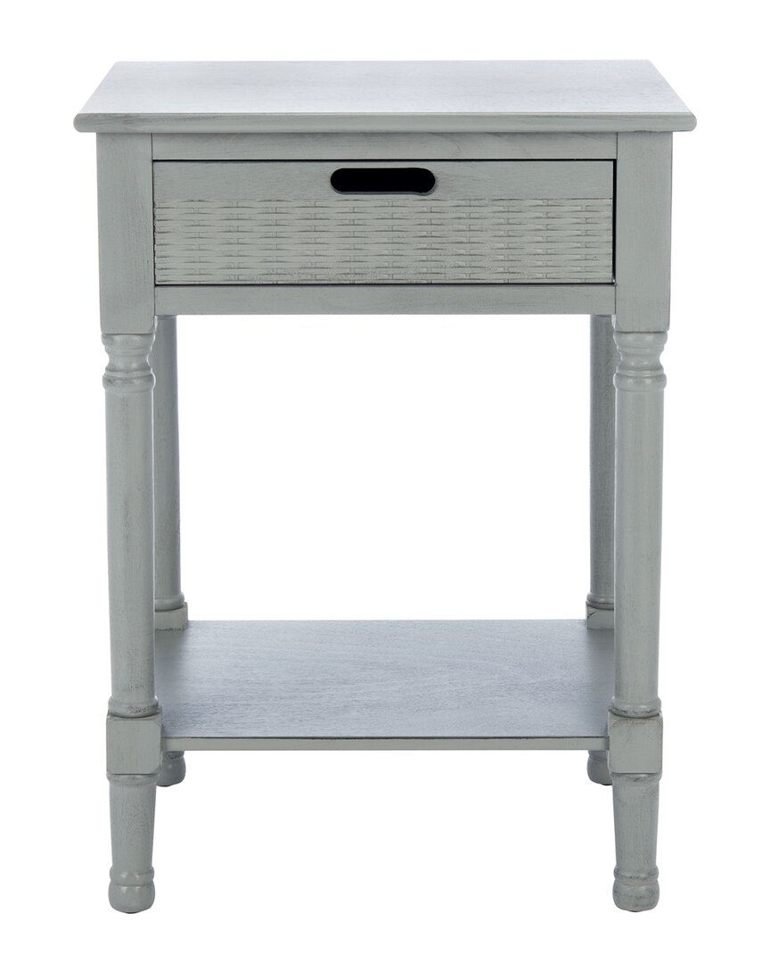 Safavieh Landers 1-drawer Accent Table In Grey