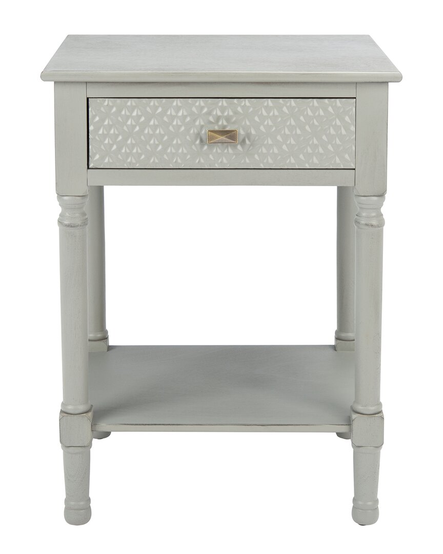 Safavieh Ryder 1-drawer Accent Table In Grey