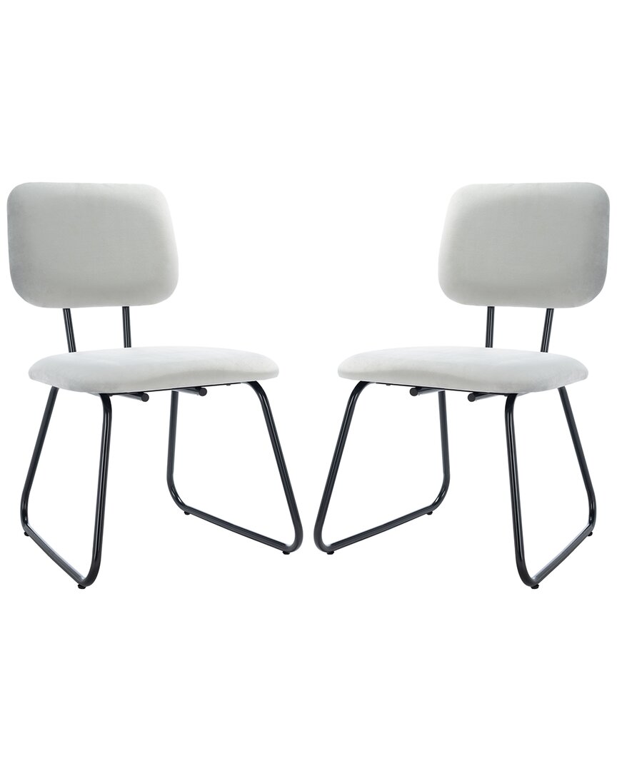 Safavieh Chavelle Side Chair In Grey