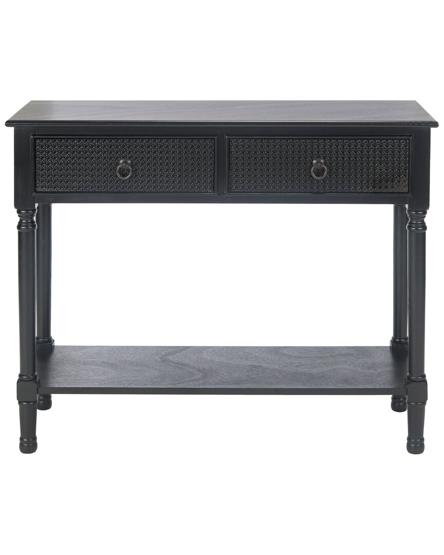 Safavieh Haines 2-drawer Console Table In Black