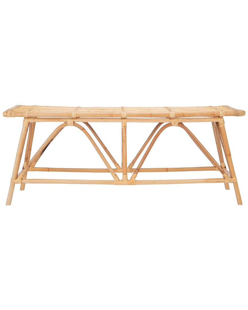 Safavieh Montgomery Rattan Coffee Table In Natural