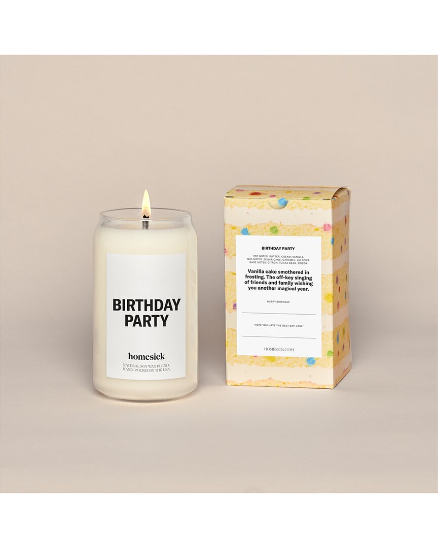 Shop Homesick Birthday Party Candle