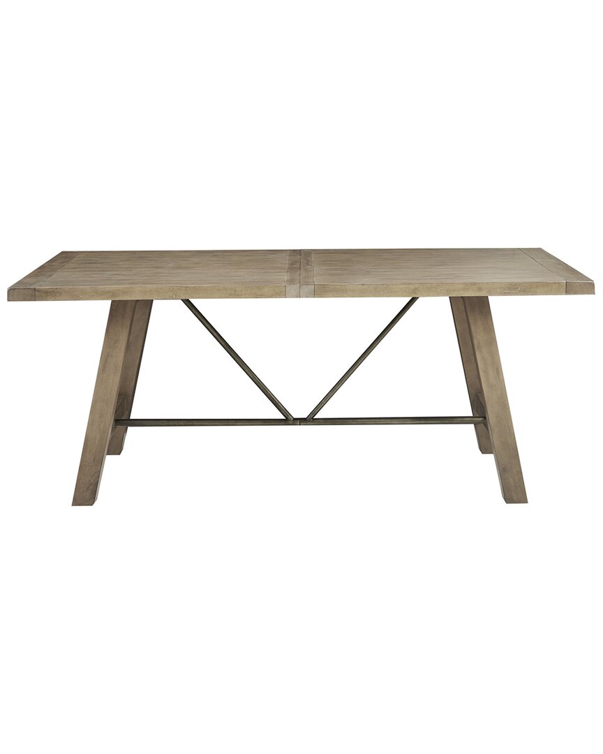 Shop Ink+ivy Sonoma Rectangle Dining Table In Grey
