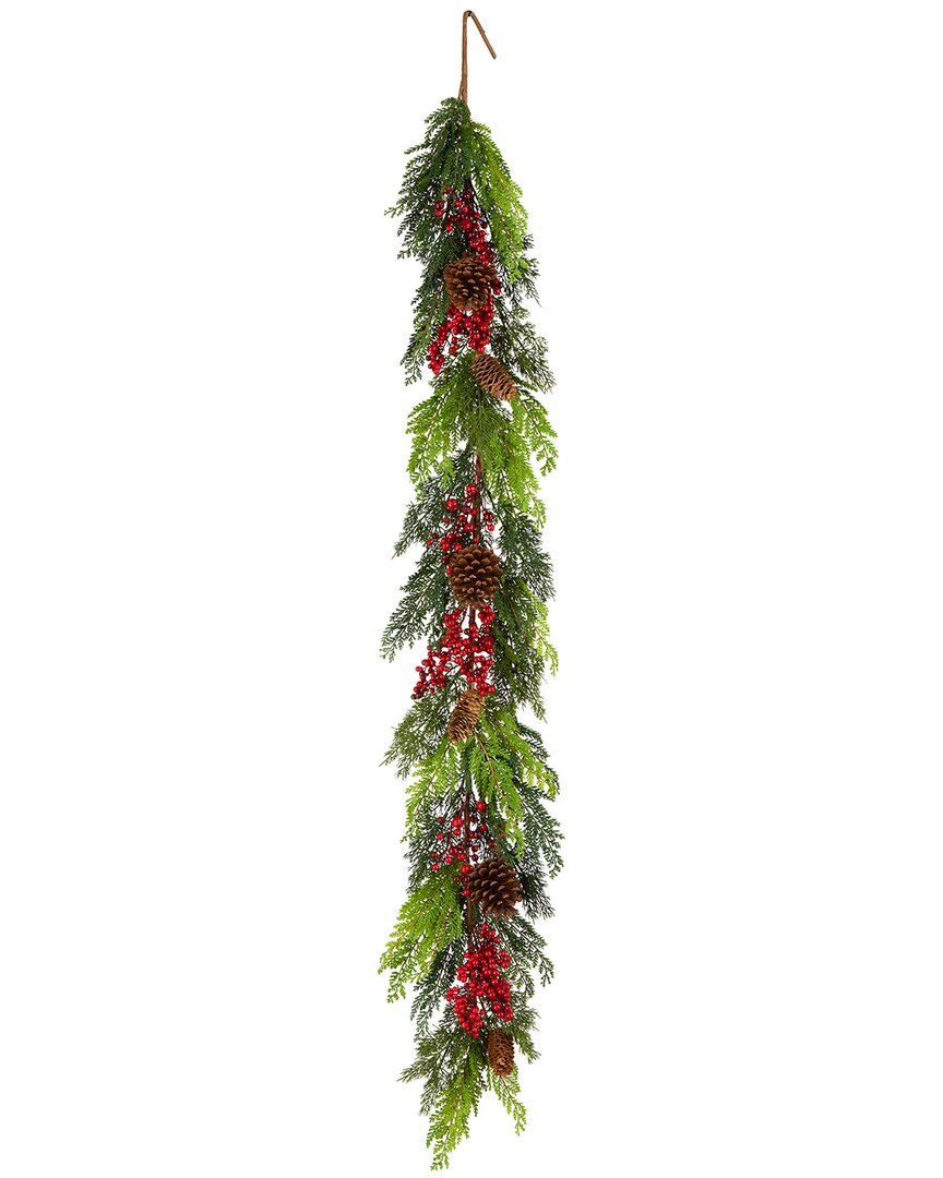 National Tree Company 5ft Christmas Joy Garland In Green