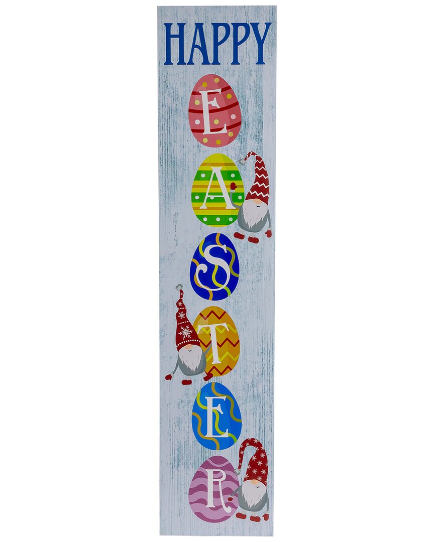Shop Northlight 35.75in Happy Easter Eggs Spring Wall Sign In Multicolor