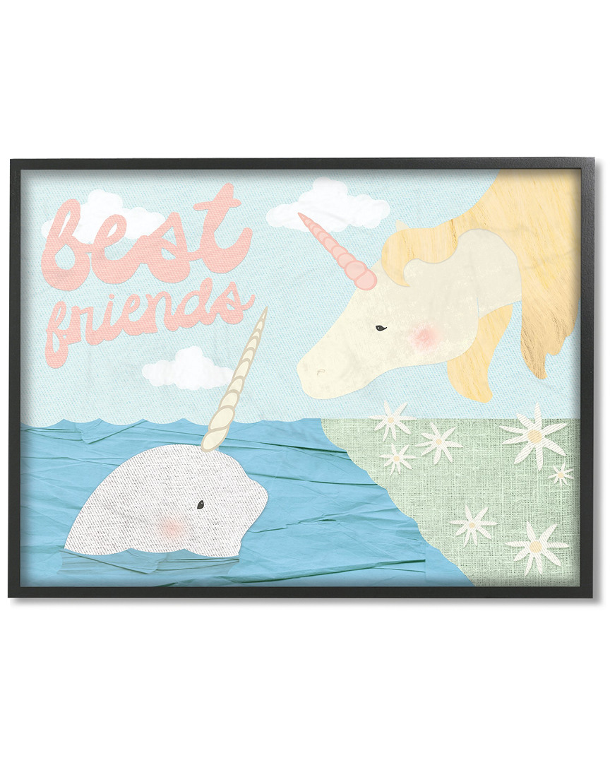 Stupell Best Friends Narwhal