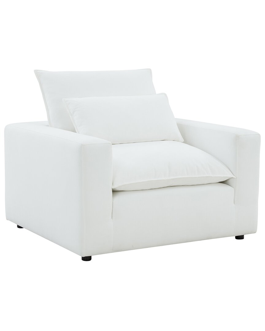 Tov Furniture Cali Armchair In White