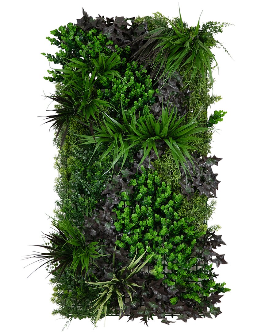 NEARLY NATURAL NEARLY NATURAL INDOOR/OUTDOOR UV-RESISTANT BORNEO JUNGLE ARTIFICIAL LIVING WALL PANEL 