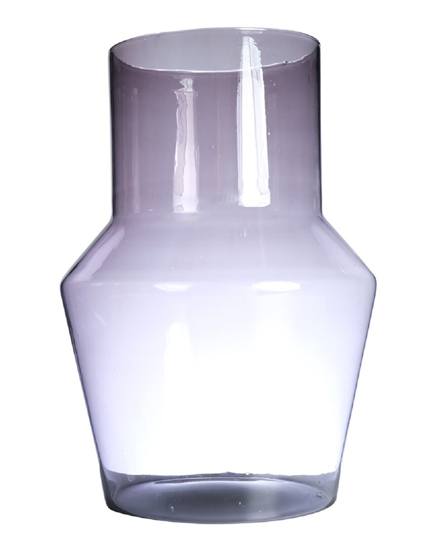 Bidkhome Evie Mouthblown Recycled Glass Vase