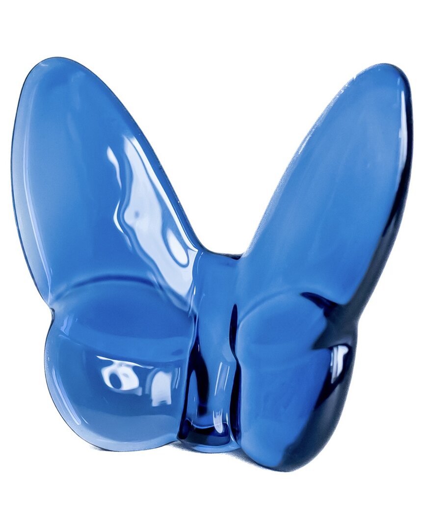 Lainy Home Le Mariposa Exclusive Crystal Butterfly Home Decor In Blue