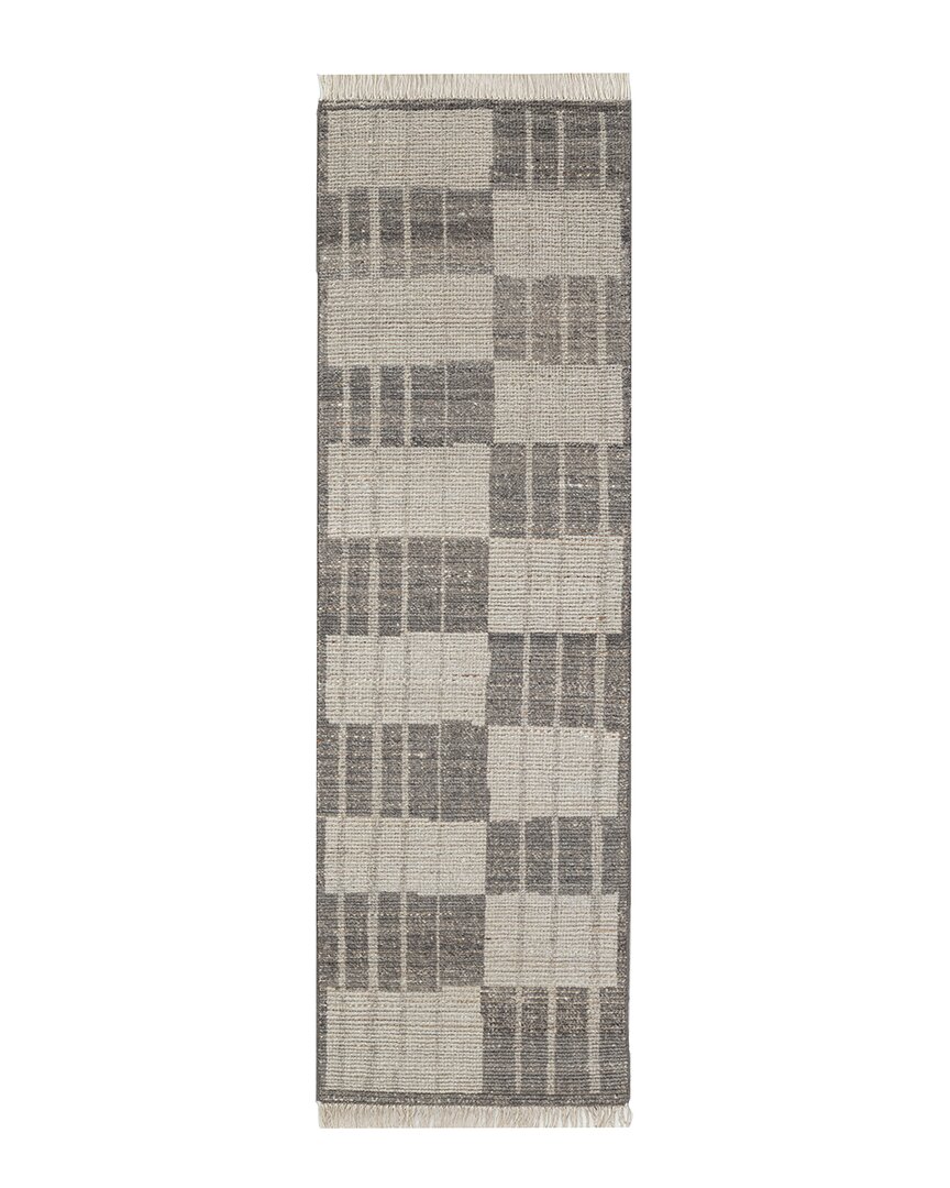 Obeetee Mesa Wool Rug In Brown