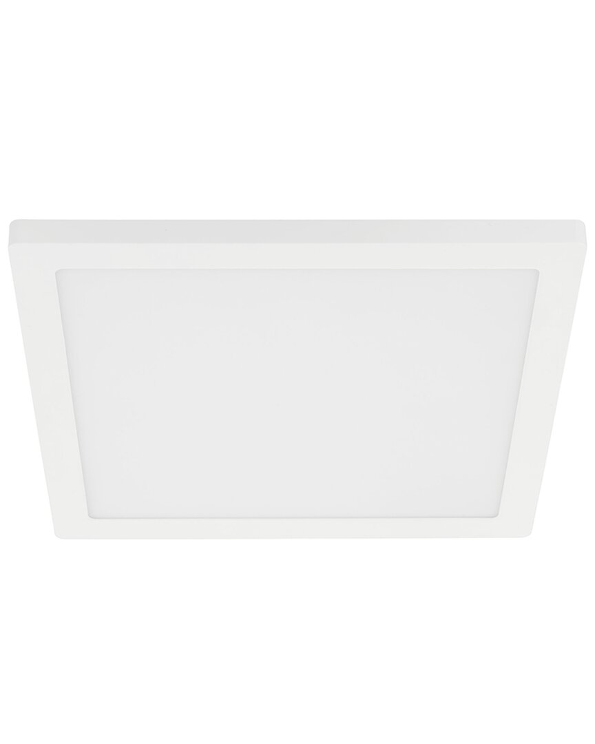 EGLO EGLO TRAGO 1 LIGHT INTEGRATED LED SQUARE CEILING/WALL LIGHT WITH WHITE FINISH & WHITE ACRYLIC SHADE