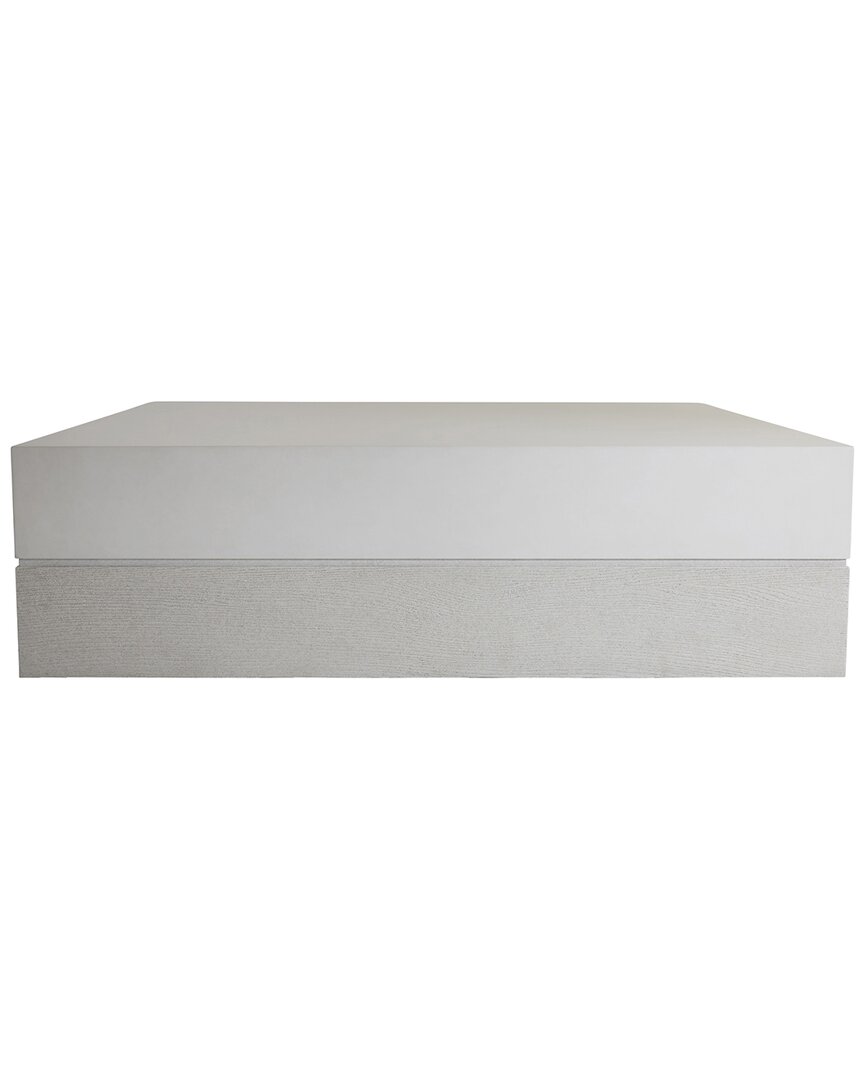 Bernhardt Ellison Cocktail Table In White