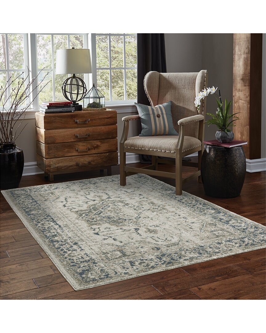 Stylehaven Ashton Vintage Medallion Rug In Gray