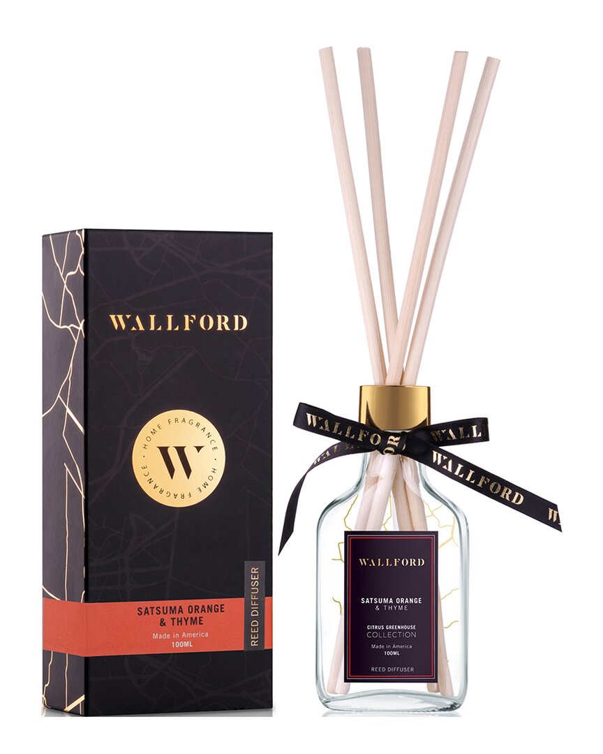 Wallford Home Fragrance Satsuma Orange & Thyme Reed Diffuser