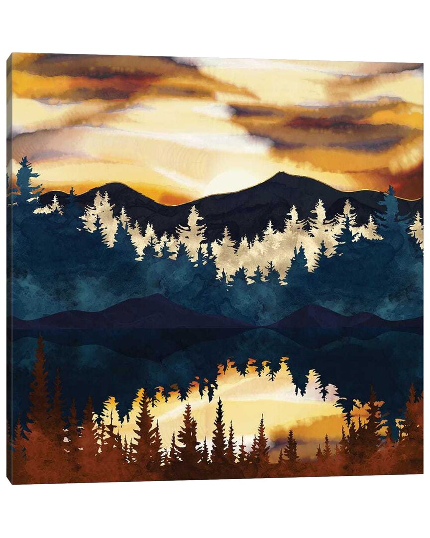 Shop Icanvas Fall Sunset By Spacefrog Designs Wall Art