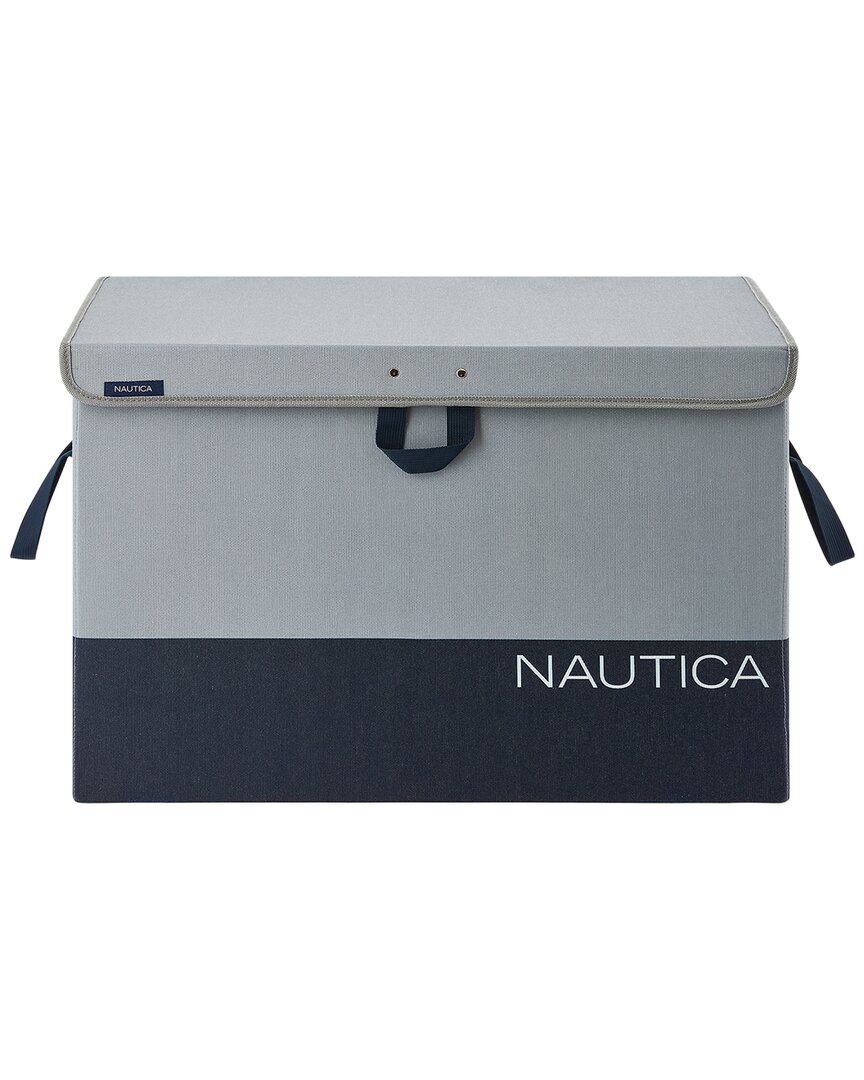 Nautica Folded Large Storage Trunk With Lid