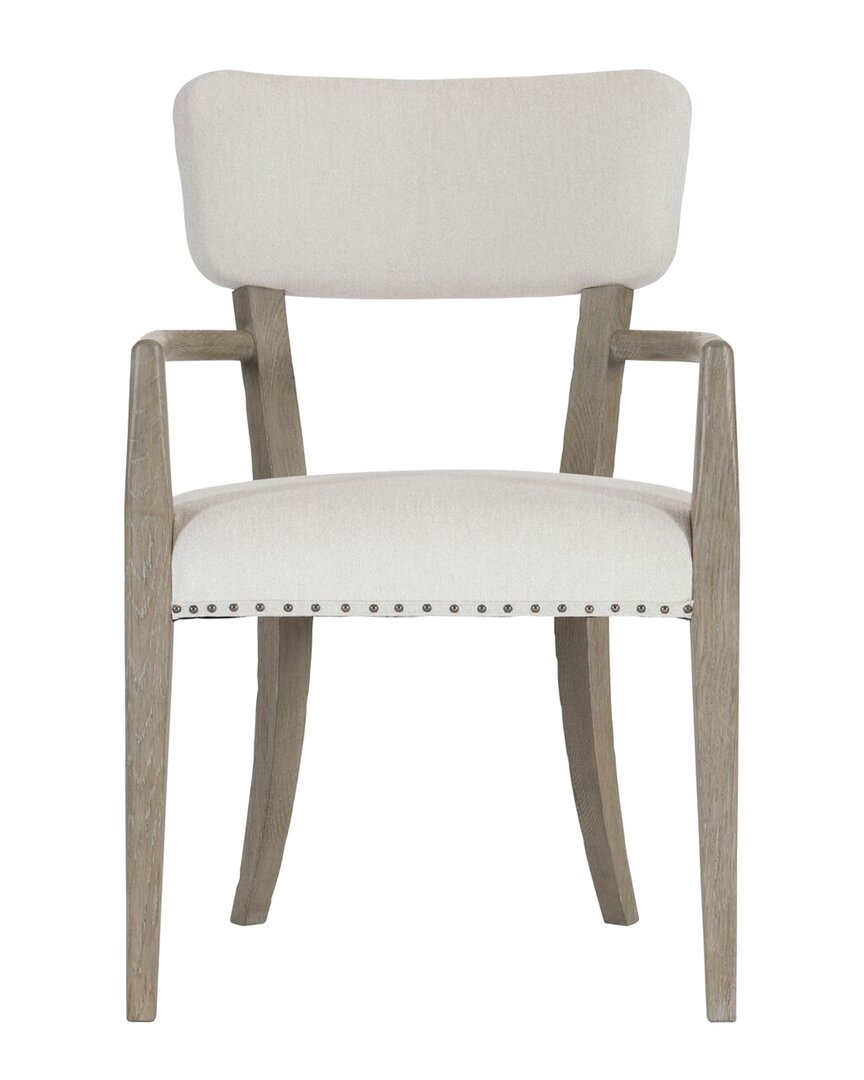 Shop Bernhardt Albion Arm Chair In Grey