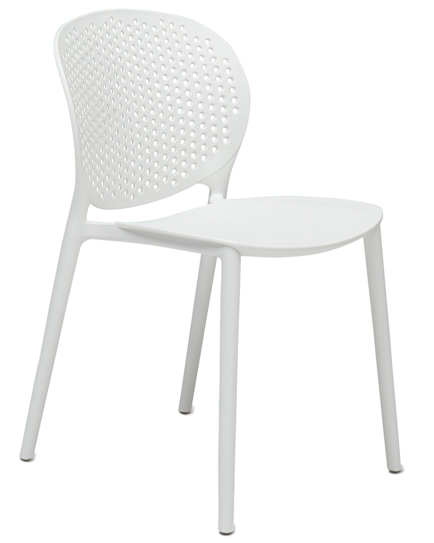 Urbia Metro Set Of 4 Bailey Side Chairs In White