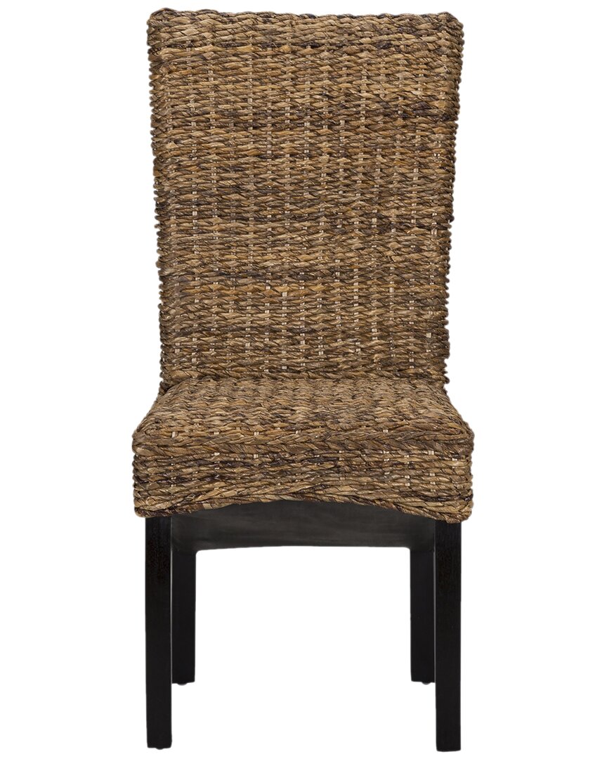 Classic Home Set Of 2 Windsor Handwoven Dining Chair In Brown