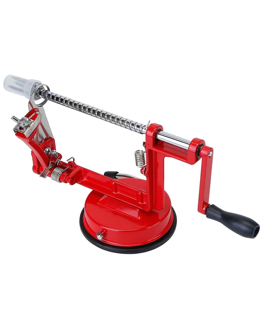 Fresh Fab Finds 3-in-1 Apple Peeler In Red