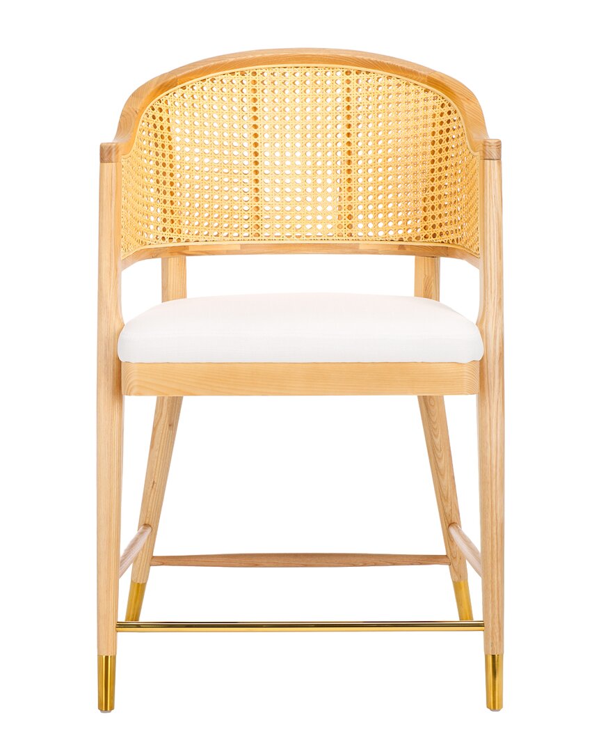 Safavieh Couture Rogue Rattan Barstool