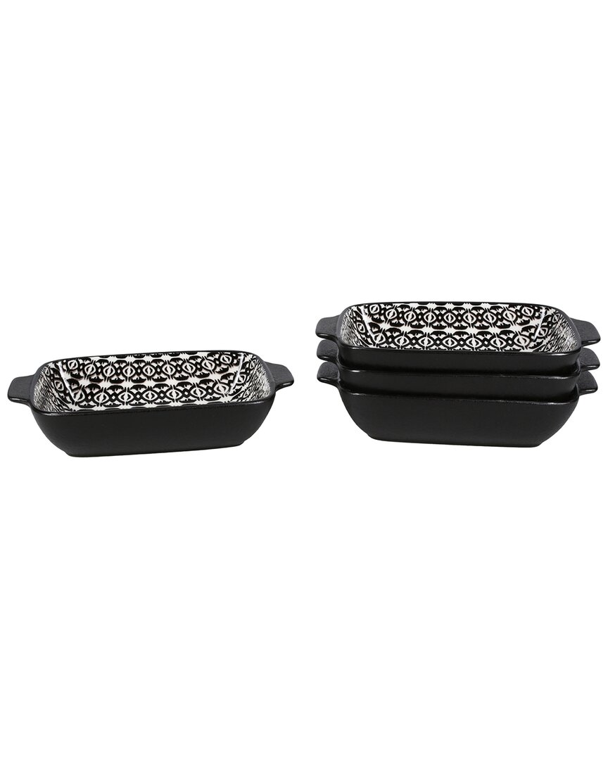 Bia Cordon Bleu Set Of 4 Bali Sand Rectangular Bakers