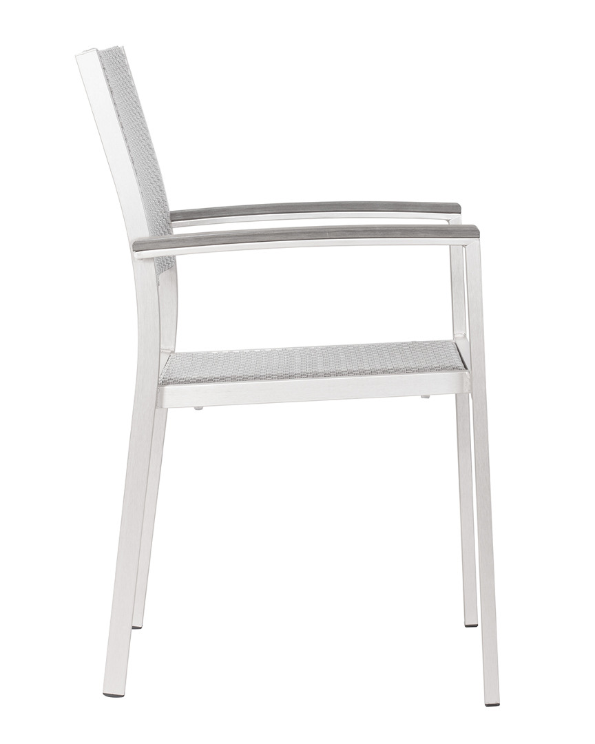 Zuo Modern Set Of 2 Indoor/outdoor Metropoli Arm Chairs