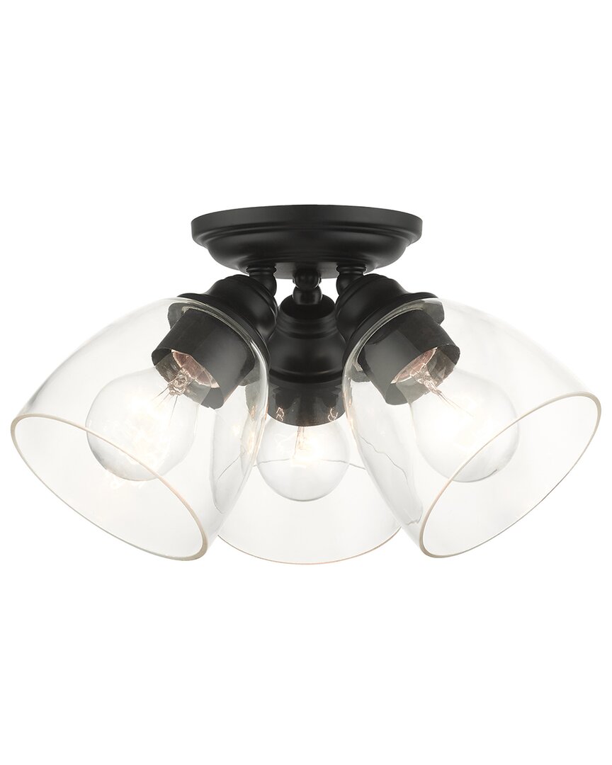 Livex Lighting 3-light Flush Mount