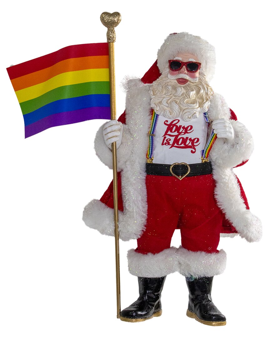 Kurt Adler 10in Fabriché Pride Santa