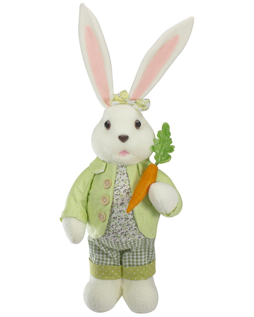 Northlight 20" Standing Rabbit Easter Figure In White