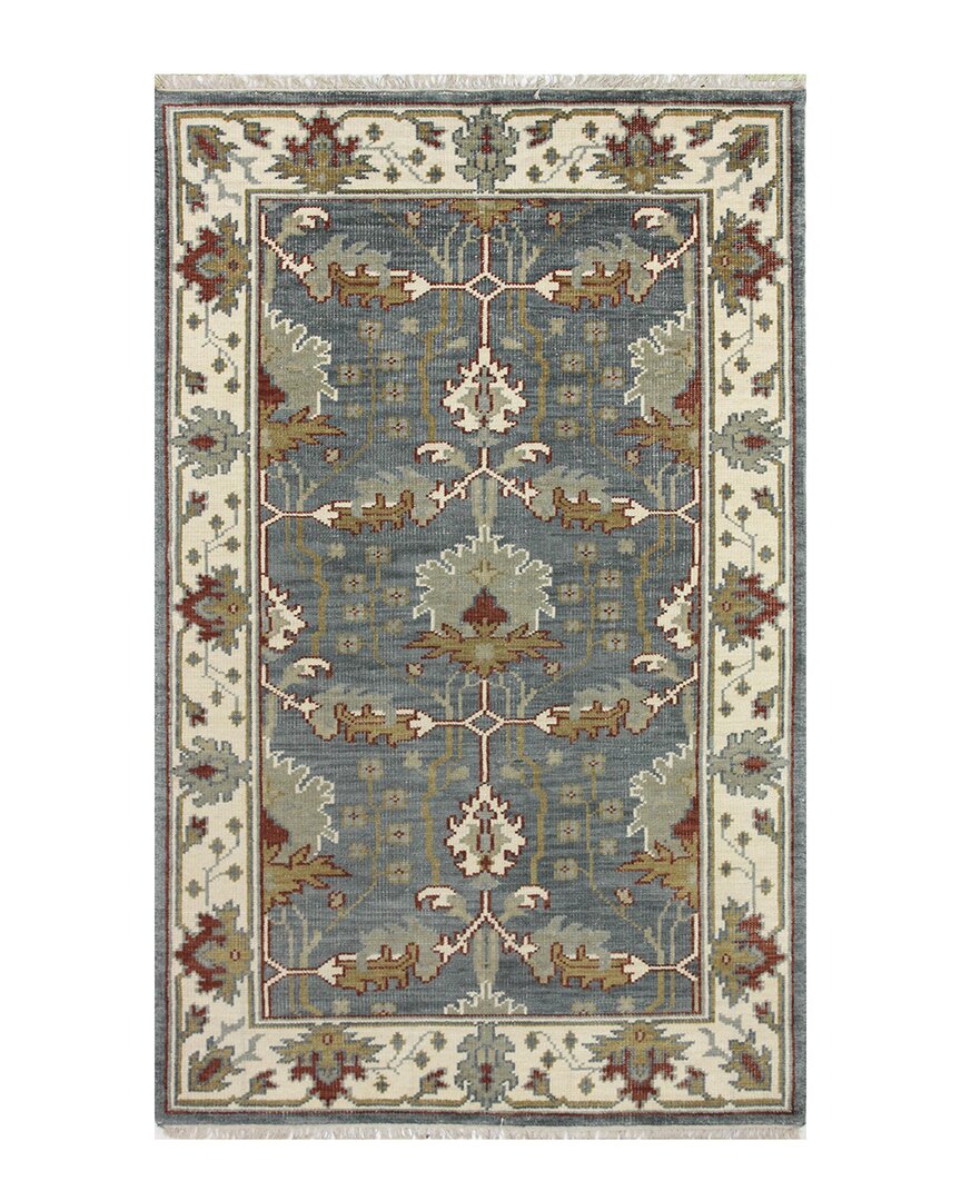 Bashian Rugs Bashian Artifact Payton Wool Area Rug In Slate