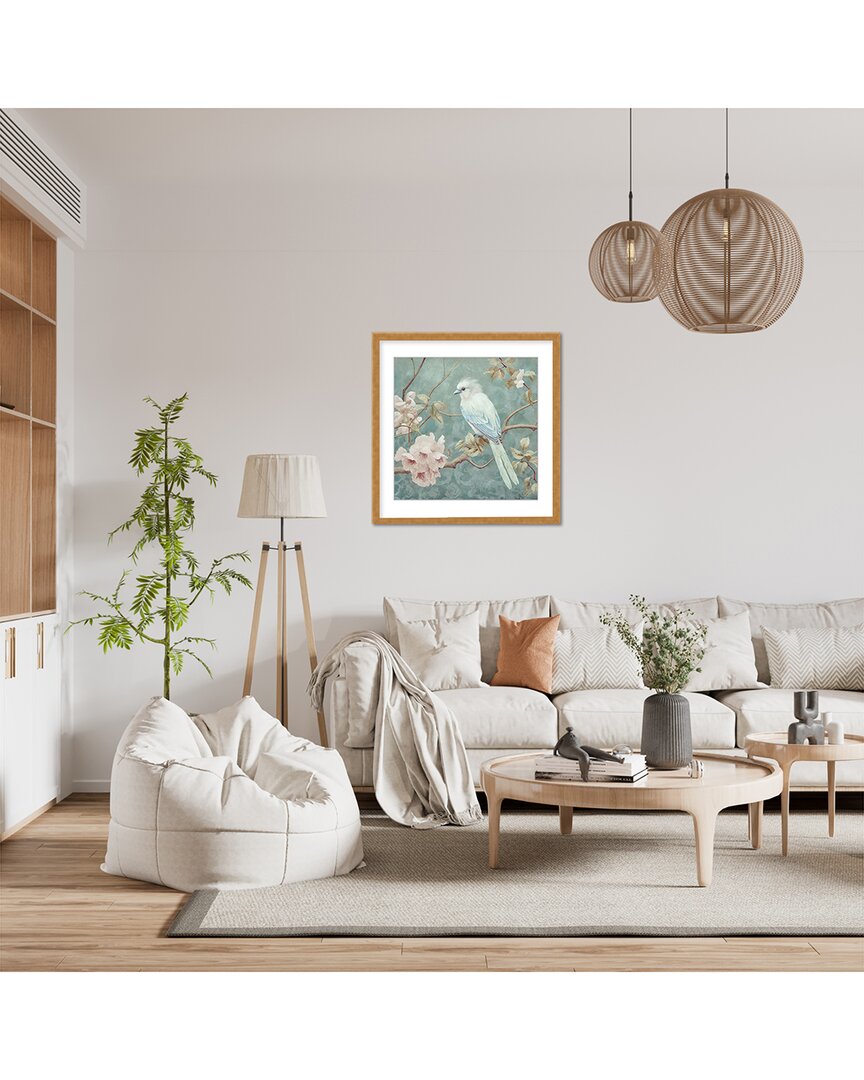 Ready2hangart White Chinoiserie Bird Spring Vibes By Andrea Haase Wall Art