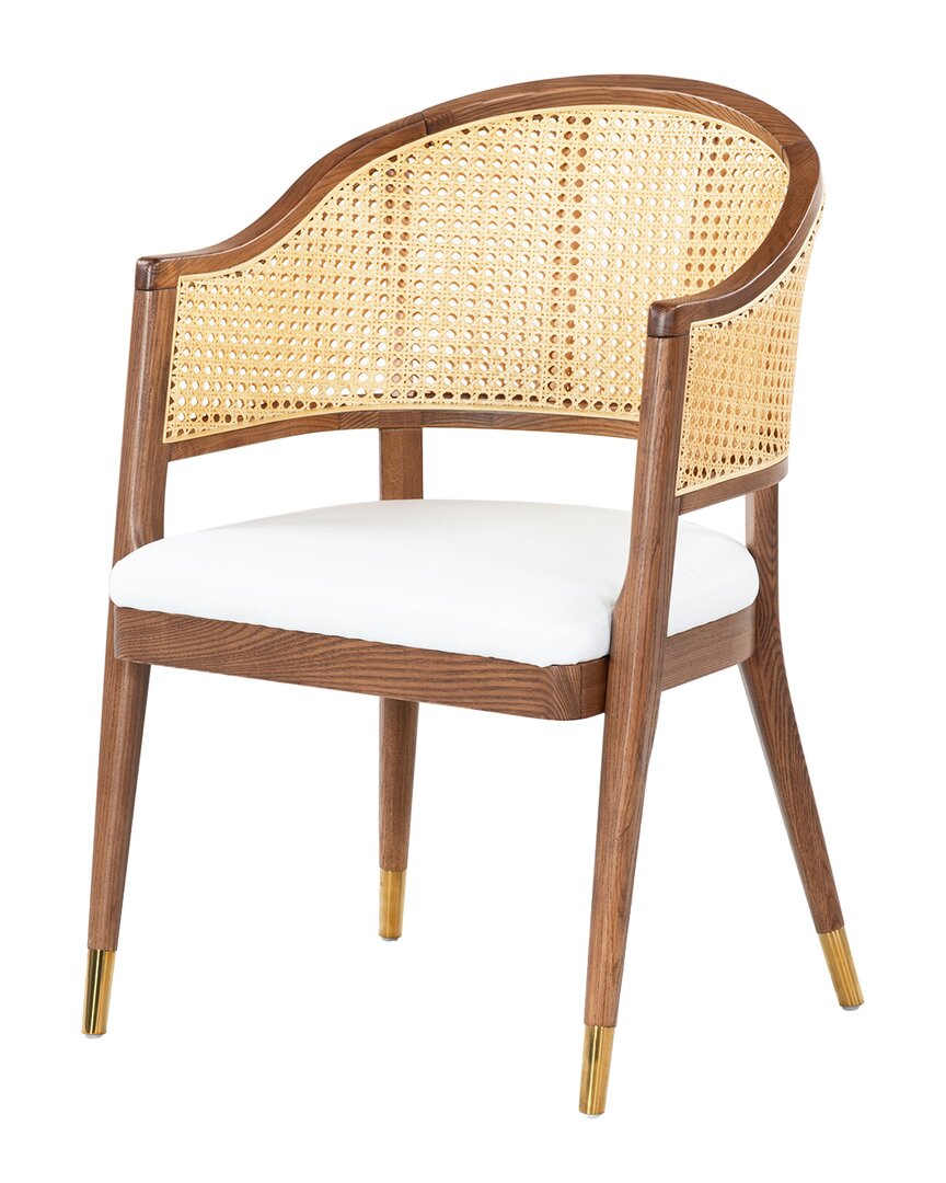 Safavieh Couture Rogue Rattan Dining Chair In Brown