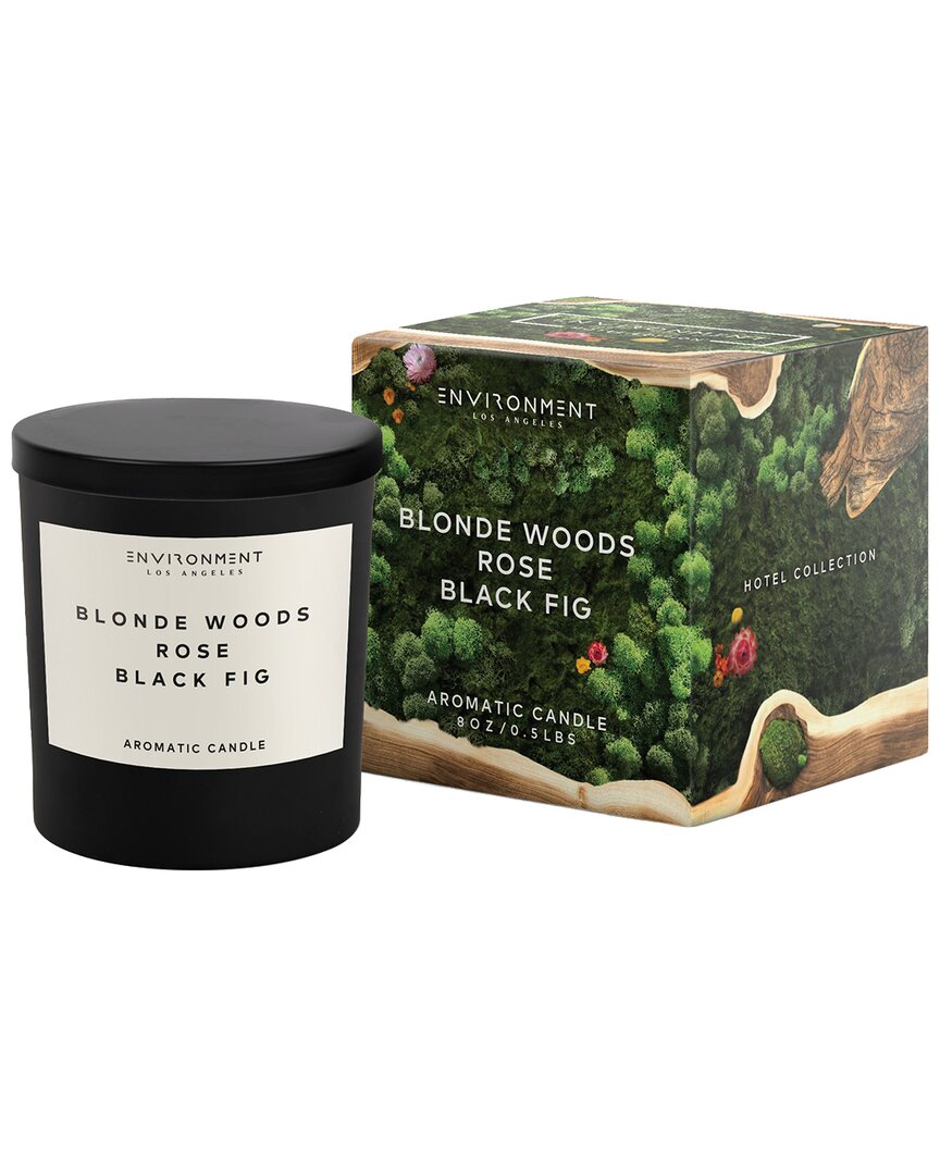 Shop Environment Los Angeles Environment 8oz Candle Inspired By The Edition Hotel® Blonde Woods, Rose & Black Fig