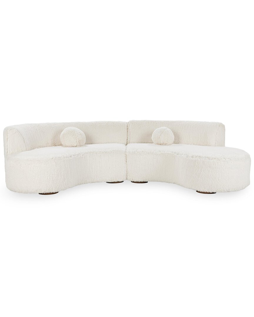 Classic Home Octavia Upholstered Fabric Sectional