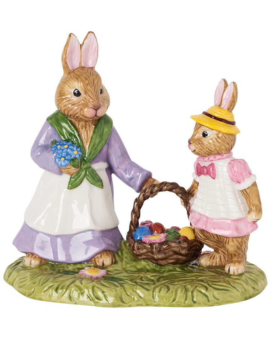 Villeroy & Boch Bunny Tales Flower Meadow With Emma & Anna