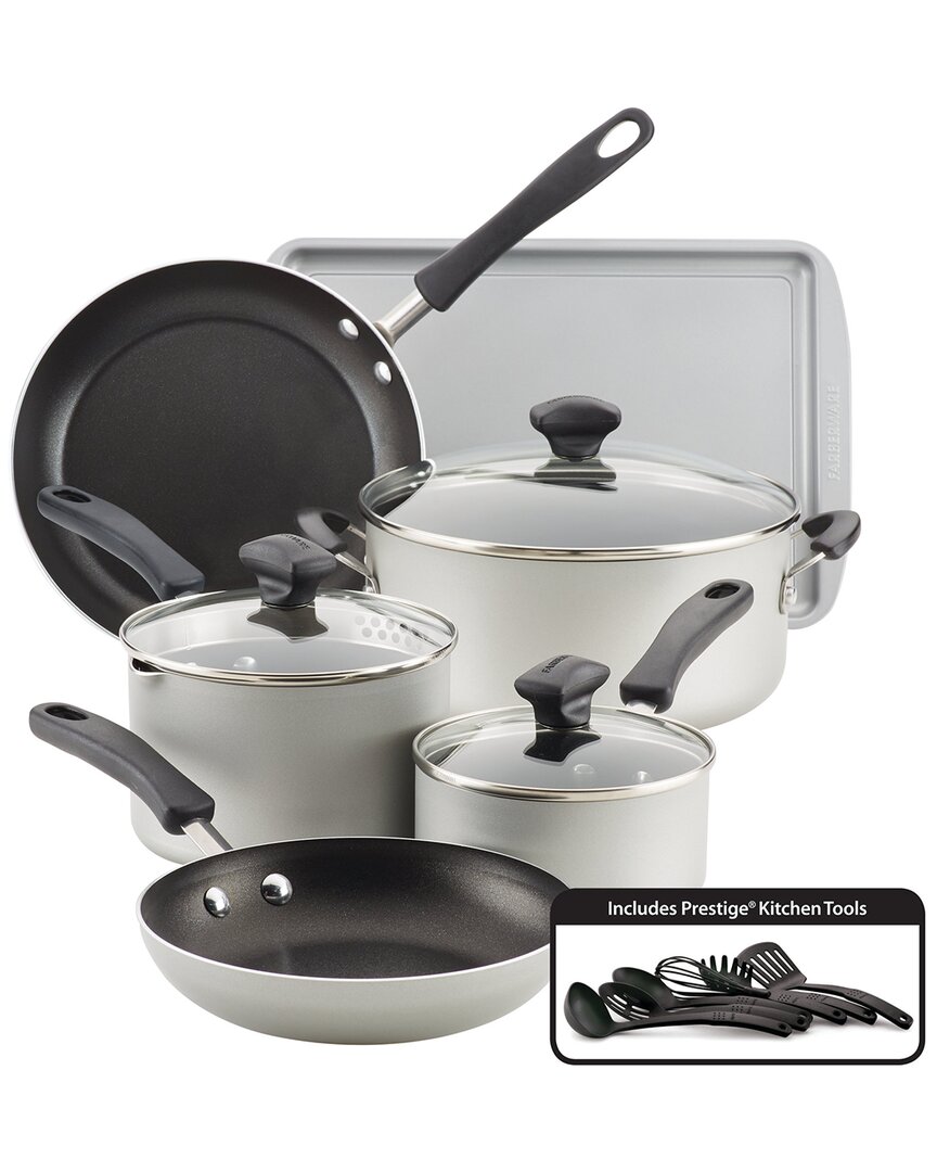 Farberware Cookstart 15pc Set In Silver