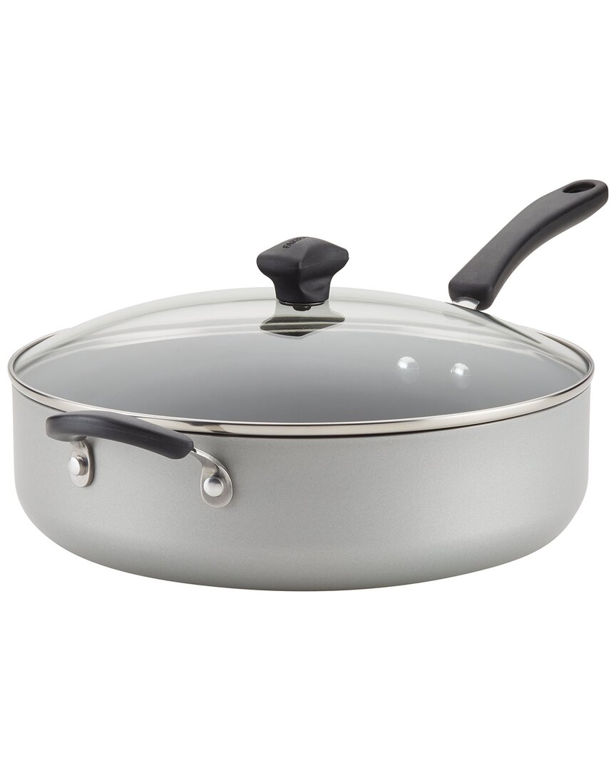 Farberware Cookstart 6 Qt. Covered Jumbo Cooker In Gray