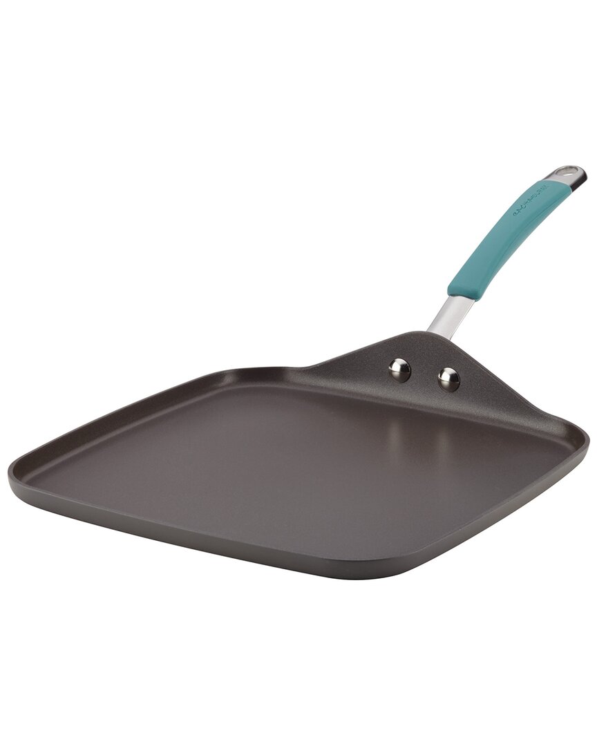 Rachael Ray Cucina Hard-anodized Nonstick Shallow Griddle In Gray