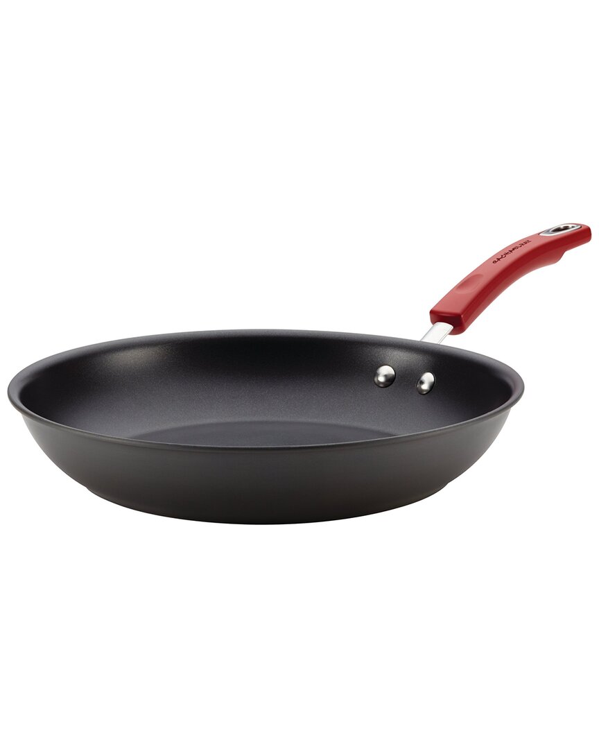 Rachael Ray Hard-anodized Nonstick 12.5in Skillet In Gray